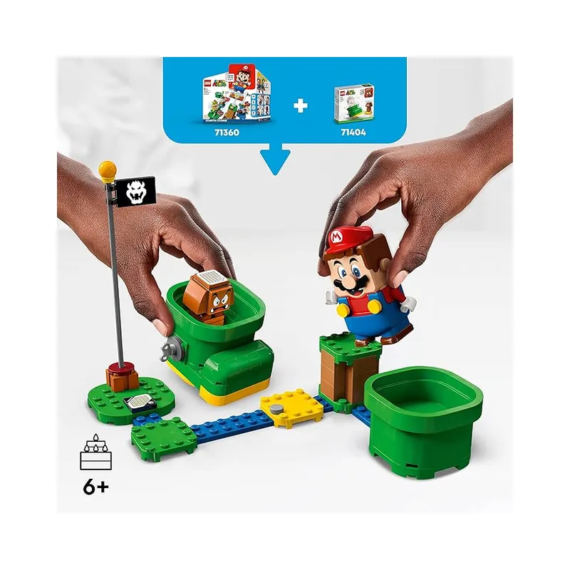 LEGO Super Mario Goomba’s Shoe Expansion Set 71404 Building Toy Set for Kids, 76 Pcs - view 3