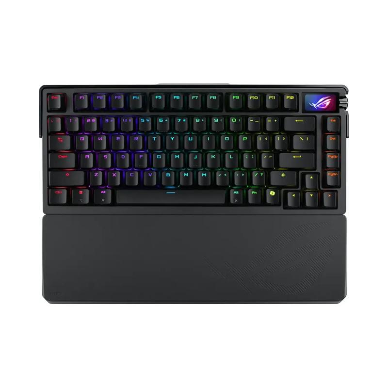 ASUS ROG Azoth Extreme 75 Custom Gaming Keyboard, ROG NX Snow Switches, PBT Keycaps, Black - Brand New - view 4
