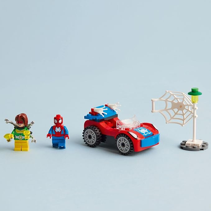LEGO Marvel 10789, Spider-Man's Car and Doc Ock Building Set, Spidey and His Amazing Friends Buildable Toy, 48 Pcs - view 2