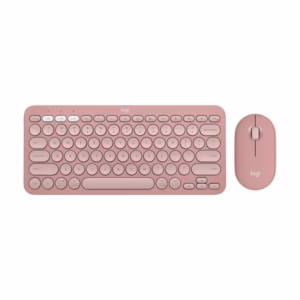 Logitech Pebble 2 Combo, Multi-device Combo: Pebble Keys 2 K380s & Pebble Mouse 2 M350s (Brand New) - Tonal Rose