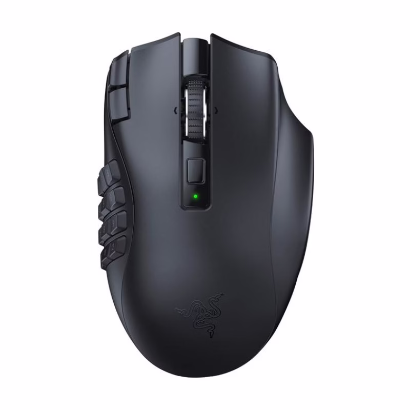 Razer Naga V2 Hyperspeed, Ergonomic Wireless MMO Gaming Mouse - Brand New