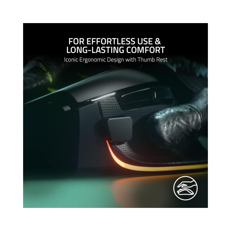 Razer Basilisk V3 Wired Gaming Mouse (Brand New) - Black - view 2