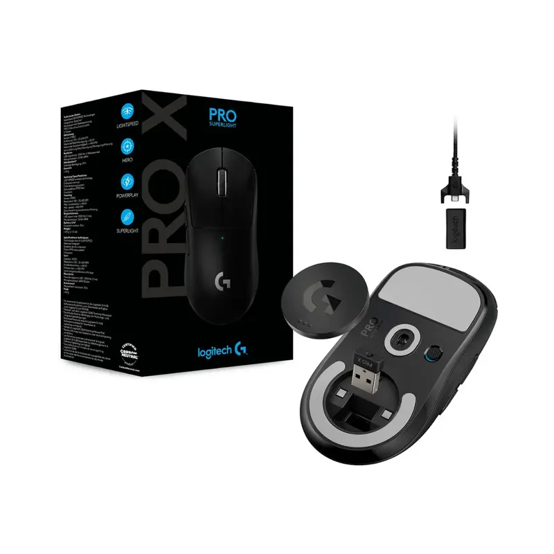 Logitech G PRO X Superlight Wireless Gaming Mouse with HERO 25K Sensor - Brand New - view 2