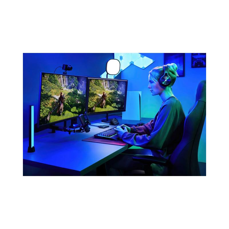 Elgato HD60 X 1080p60 HDR10 External Capture Card for PS5, PS4/Pro, Xbox Series X/S, Xbox One X/S, PC, and Mac - Black.