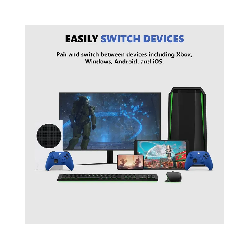 Xbox Core Wireless Gaming Controller – Shock Blue - view 2