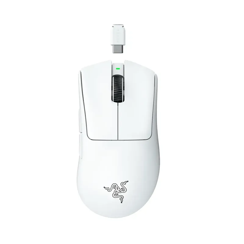 Razer DeathAdder V3 Pro Wireless Gaming Mouse, Black - Brand New - white