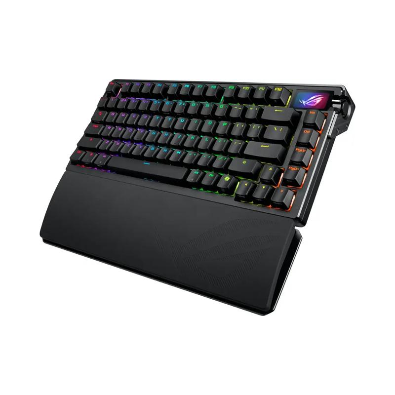 ASUS ROG Azoth Extreme 75 Custom Gaming Keyboard, ROG NX Snow Switches, PBT Keycaps, Black - Brand New - view 3
