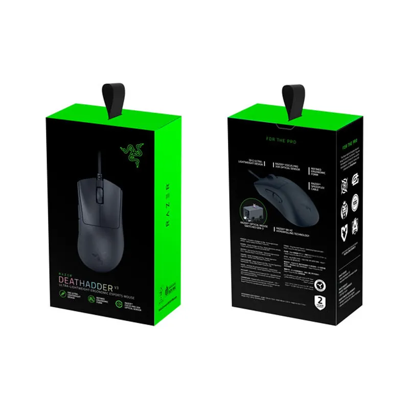 Razer Deathadder V3 with 30K DPI, Ultra-Lightweight Wireless Ergonomic Esports Mouse - Brand New - view 5
