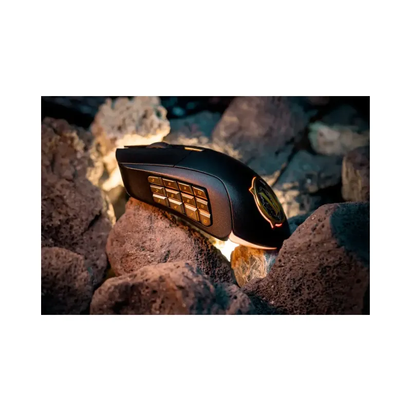 Steelseries Aerox 9 18000 DPI Bluetooth PixArt Tilt Tracking Gaming Mouse - Wireless - Black (Brand New) - view 9