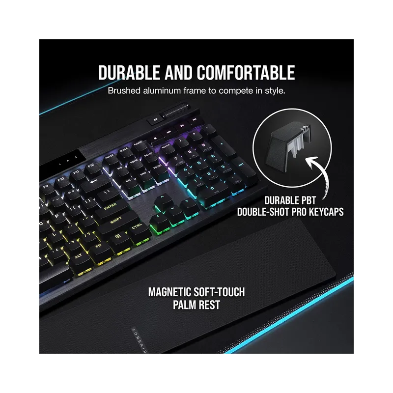 Corsair K70 RGB Pro Mechanical Gaming Keyboard, Cherry MX RGB - Brand New - view 4