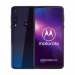 Motorola One Macro 64GB/4GB Unlocked, Space Blue (Certified Pre-Owned)