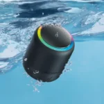Soundcore Mini 3 Bluetooth Speaker by Anker, BassUp and PartyCast Technology, USB-C, Waterproof IPX7, and Customizable EQ -.