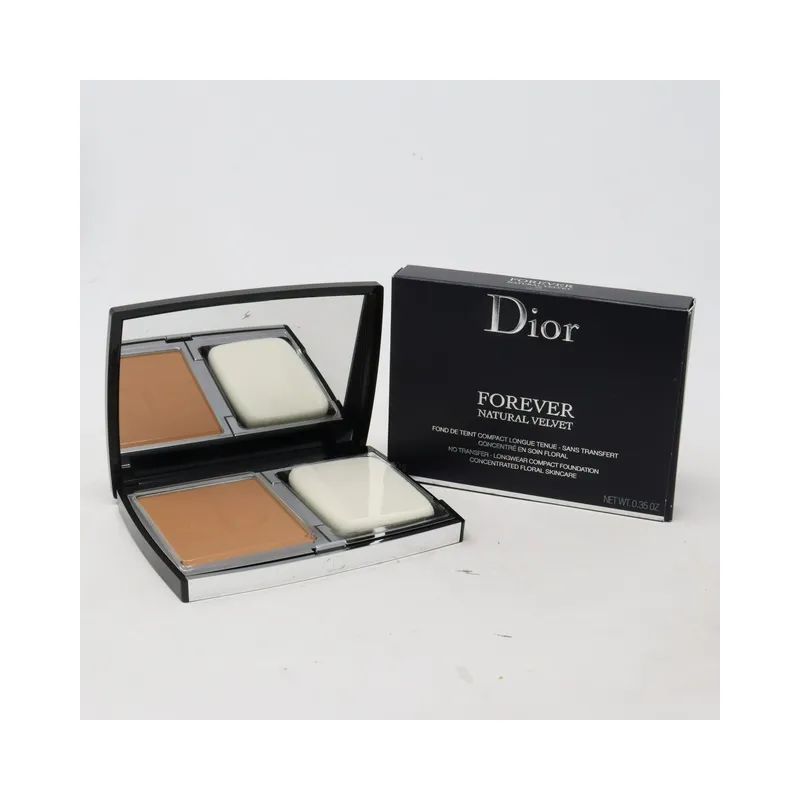 [Original] Dior Forever Natural Velvet Compact Foundation - 5N Longwear Compact Foundation Concentrated in Floral Skincare,.