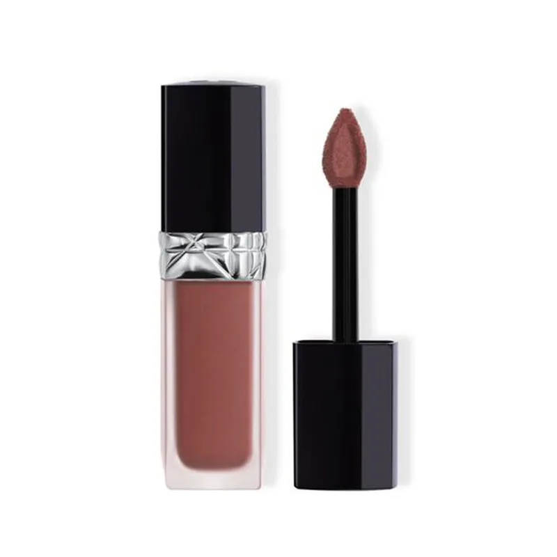 [Original] Dior Rouge Dior Forever Liquid Matte Liquid Lipstick – Transfer-Proof, Ultra-Pigmented 300 Forever Nude Style, 6mL