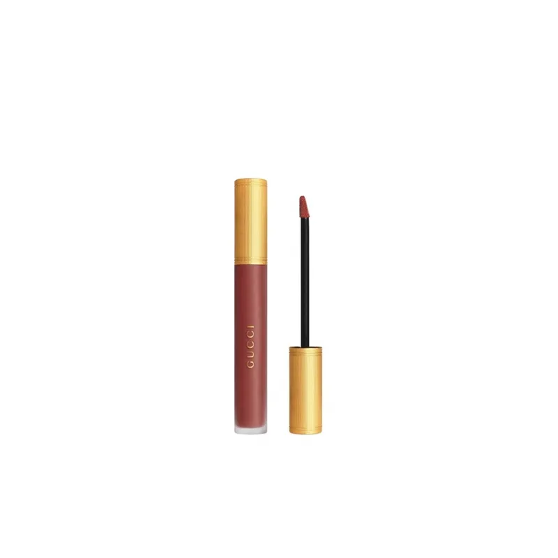 [Original] GUCCI Rouge Lèvres Liquid Matte Lip Colour Transfer Proof 25 Goldie Red, 1.8g
