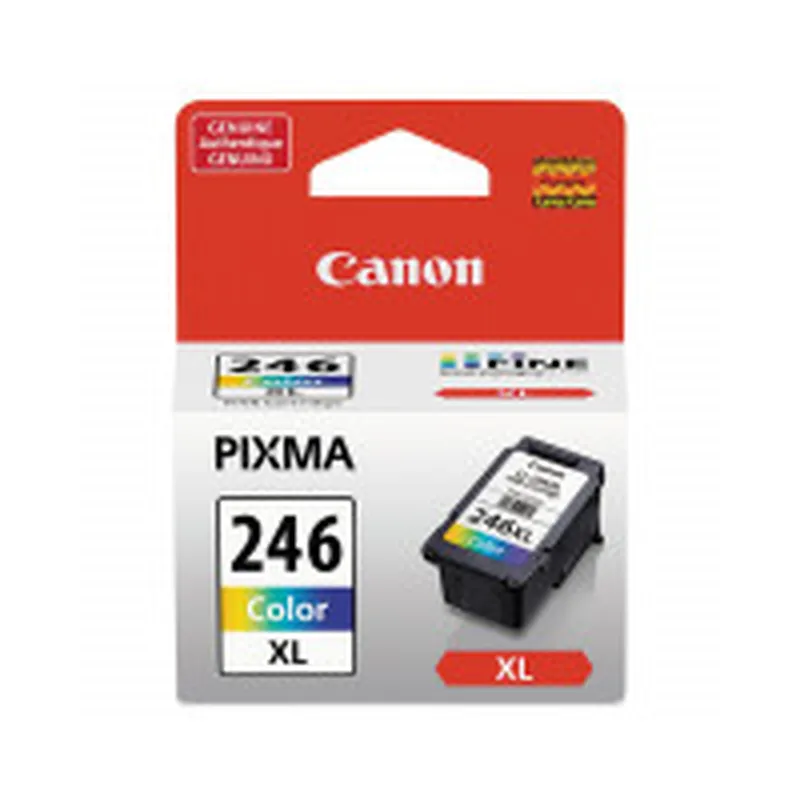 [Original] Canon® 8280B001 (CL-246XL) ChromaLife100+ High-Yield Ink, 300 Page-Yield, Tri-Color
