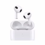 Apple AirPods (3rd generation) In-Ear True Wireless Earbuds with MagSafe Charging Case - White (Brand New) - view 4