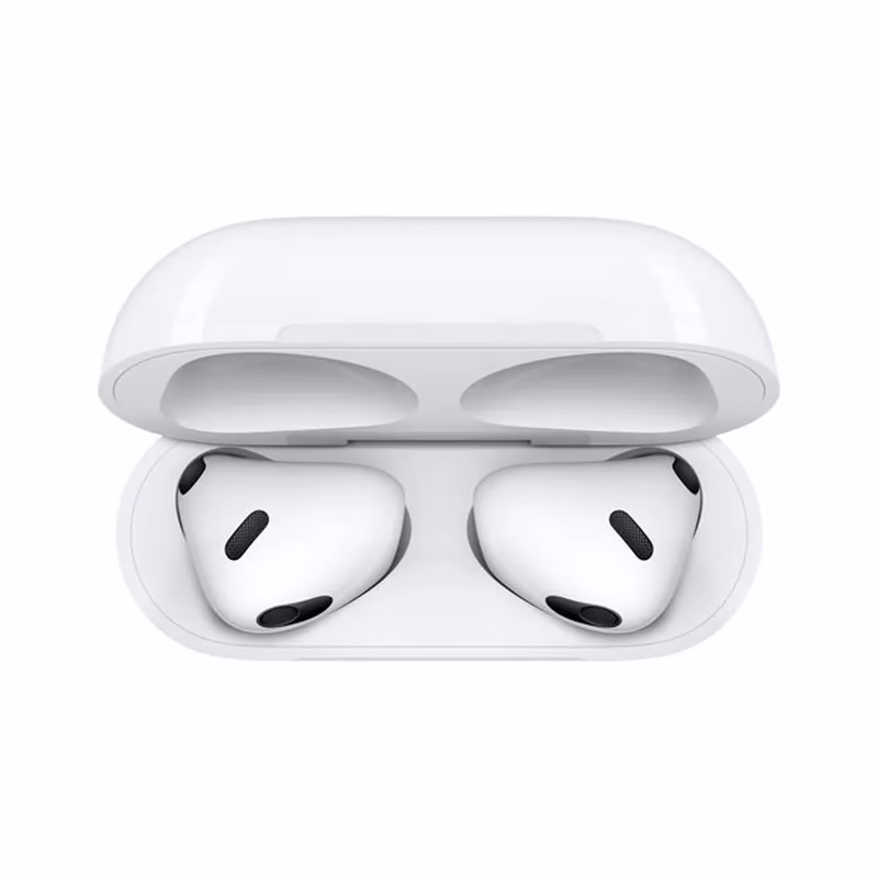 Apple AirPods (3rd generation) In-Ear True Wireless Earbuds with MagSafe Charging Case - White (Brand New) - view 5