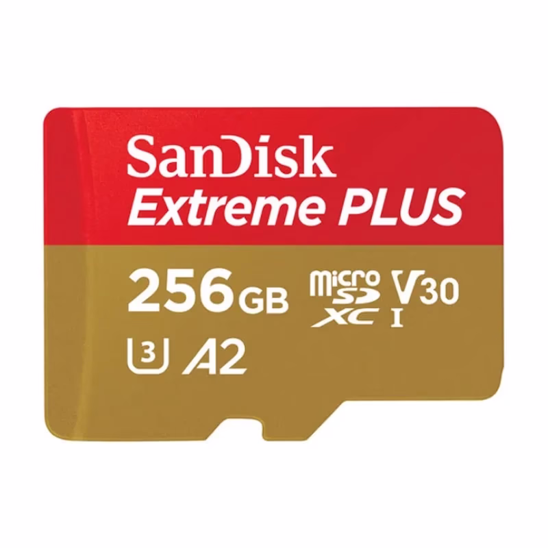 SanDisk Extreme Plus 256GB 200MB/s MicroSD Memory Card (Brand New)