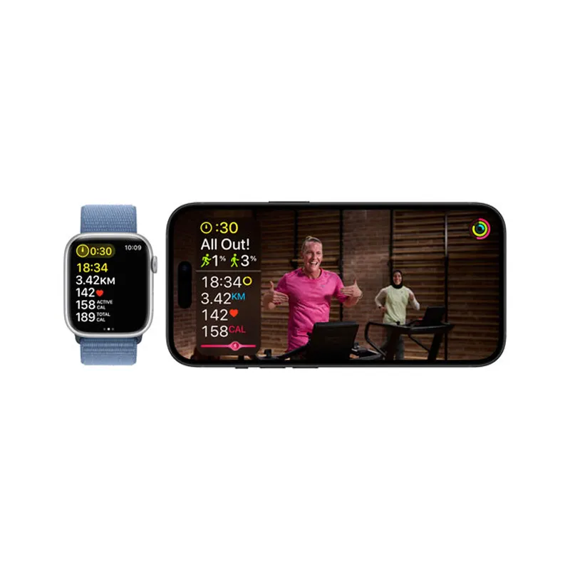 Apple Watch Series 9 (GPS + Cellular) 45mm Graphite Stainless Steel Case with Graphite - Open Box - view 2