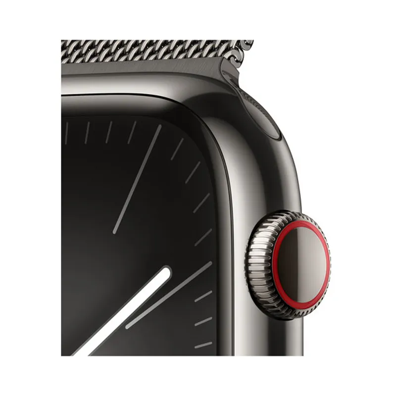 Apple Watch Series 9 (GPS + Cellular) 45mm Graphite Stainless Steel Case with Graphite - Open Box - view 6