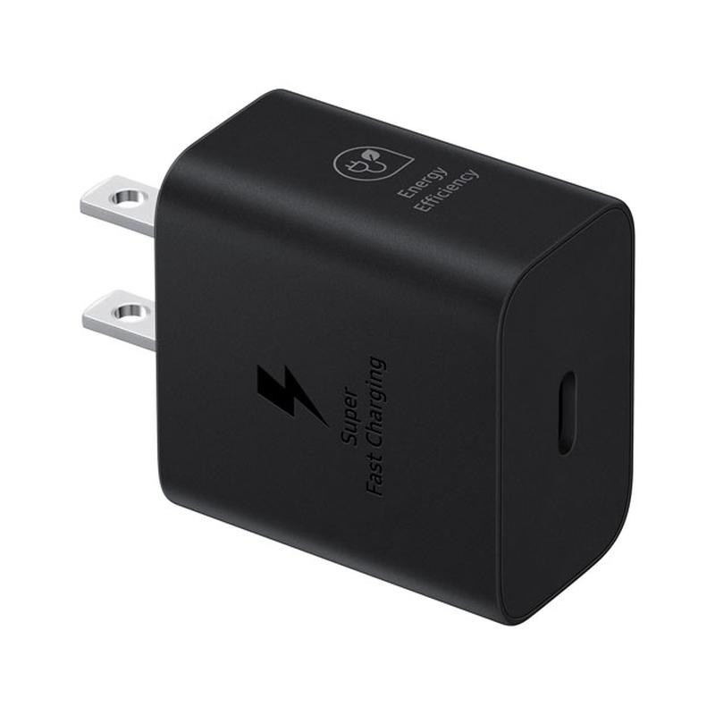 [Original] Samsung 25W PD type-C Power Adapter (T2510) - Black (Adapter Only) - view 3