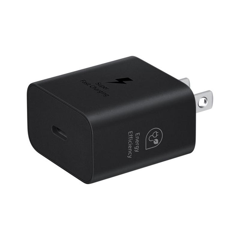[Original] Samsung 25W PD type-C Power Adapter (T2510) - Black (Adapter Only) - view 4