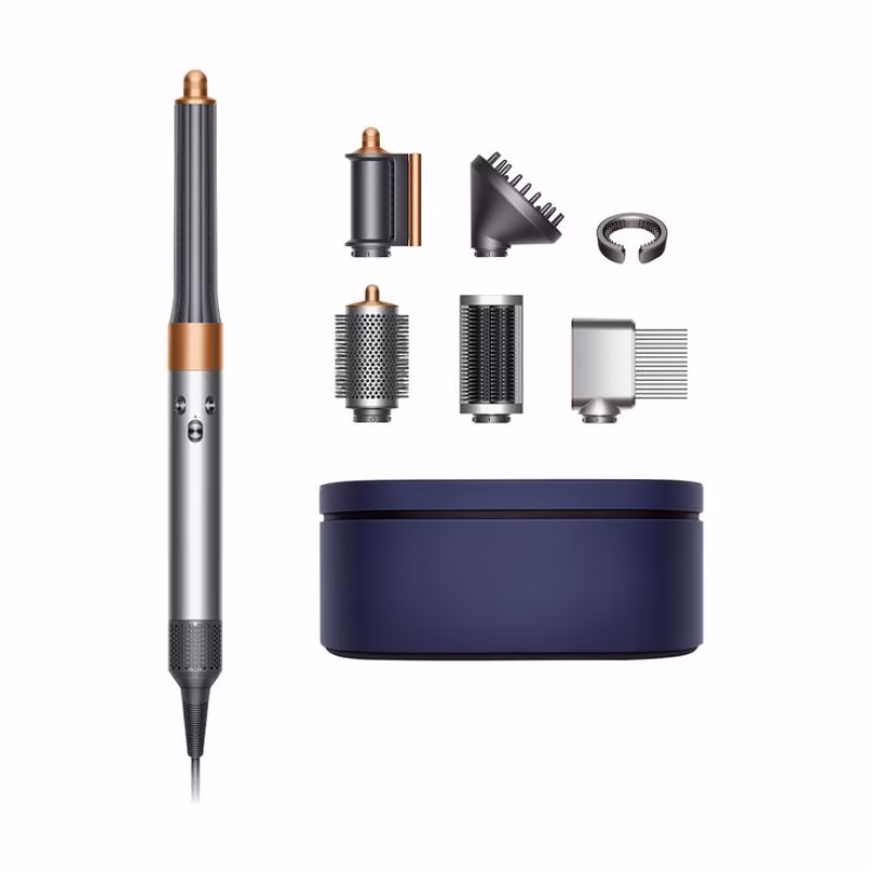 Dyson Airwrap Multi-Styler Complete Long Diffuse for Curly & Coily Hair – Nickel/ Copper (Open Box)