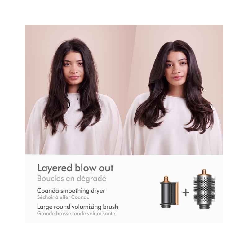 Dyson Airwrap Multi-Styler Complete Long Diffuse for Curly & Coily Hair – Nickel/ Copper (Open Box) - view 5