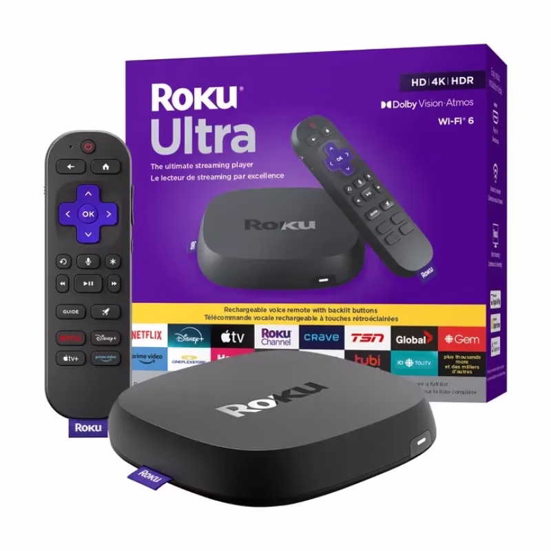 Roku 2024 Ultra 4K HDR Dolby Vision Streaming (4850CA) - Brand New