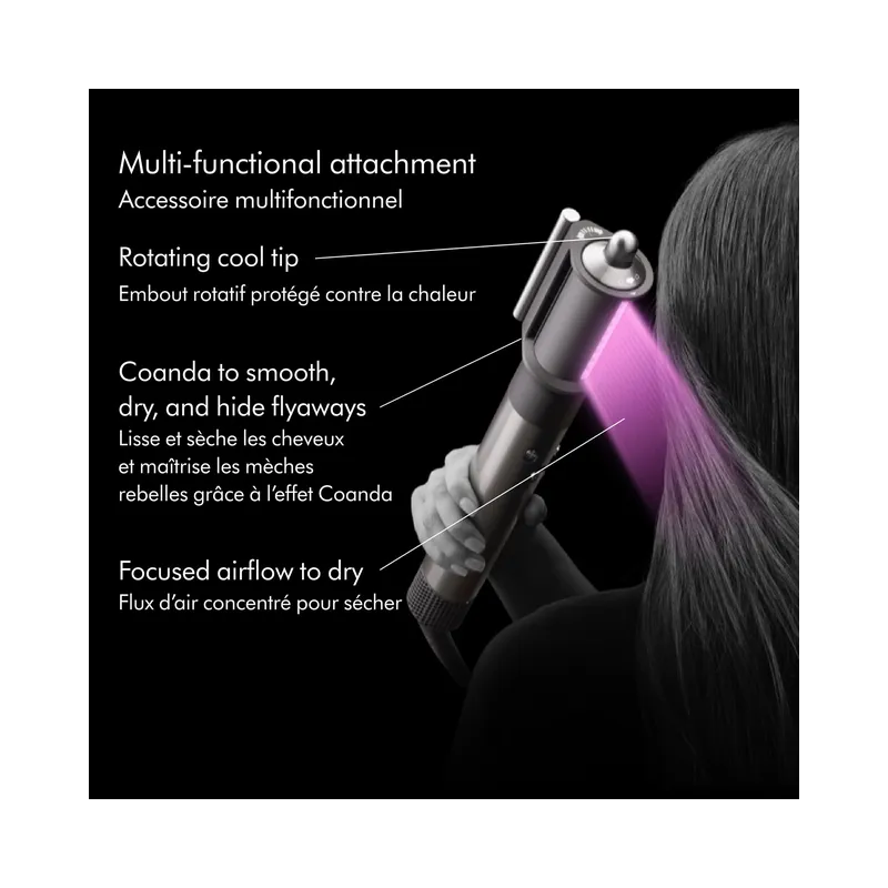Dyson Airwrap Multi-Styler And Dryer Complete Long Diffuse For Curly And Coily Hair - Strawberry Bronze/Blush Pink Special.