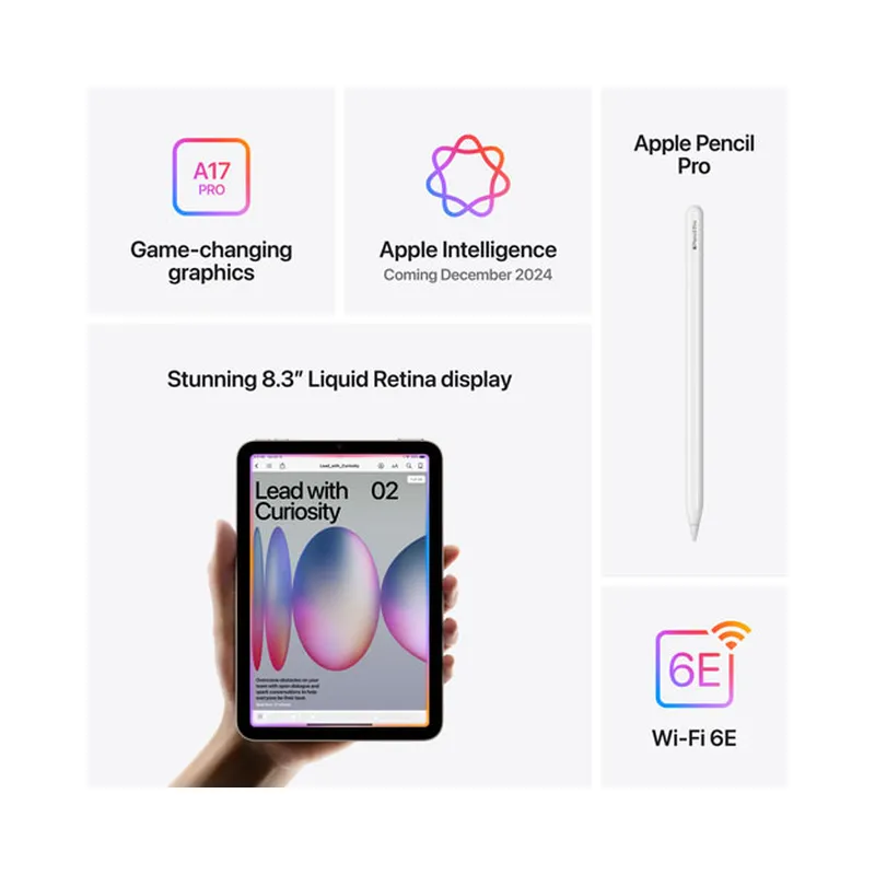 Apple iPad mini 8.3" 128GB with Wi-Fi (7th Generation) (Brand New) - view 3