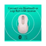 Logitech Signature M650 Wireless Mouse, Rose - Brand New - view 8