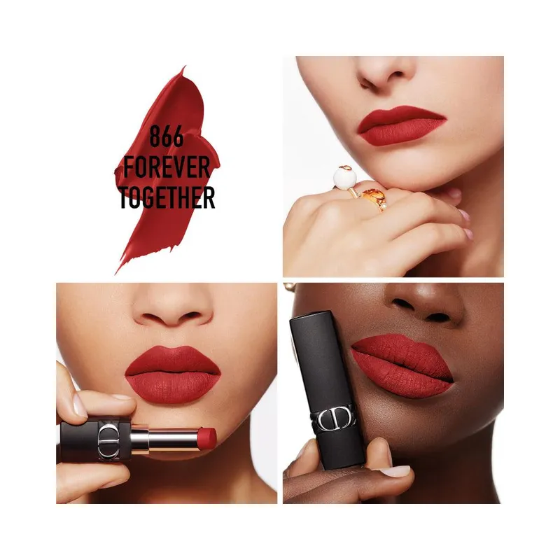 [Original] Dior Rouge Dior Forever Transfer-Proof Lipstick 840 Forever Radiant, 3.2g - view 2