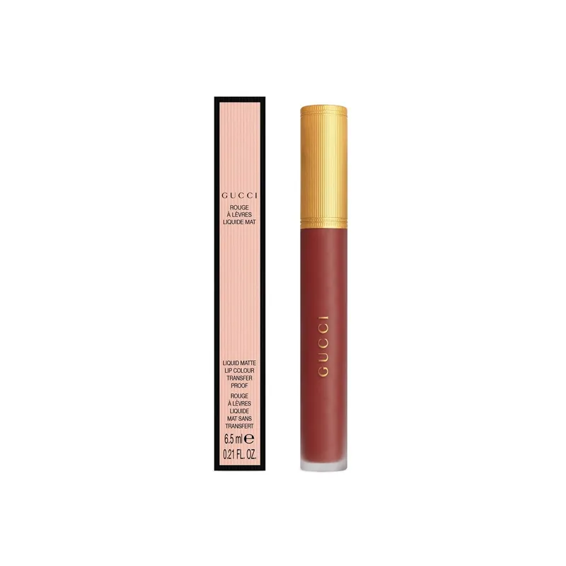 [Original] GUCCI Rouge Lèvres Liquid Matte Lip Colour Transfer Proof 521 Nellie Cherry, 1.8g - view 2