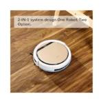 ILIFE V5s Pro, 2-in-1 Robot Vacuum and Mop Combo, Slim, Automatic Self-Charging Robotic Vacuum Cleaner, Gold - Open Box -.