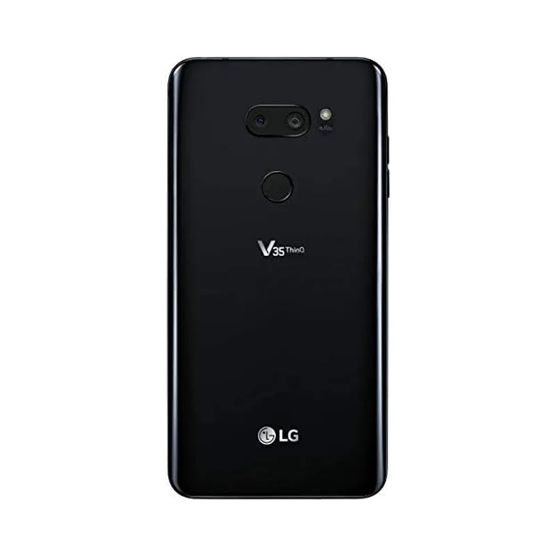 LG V35 ThinQ V35 64GB Unlocked International Phone, Dual 16MP Camera, Black | Excellent Condition – (Certified Pre-Owned) -.