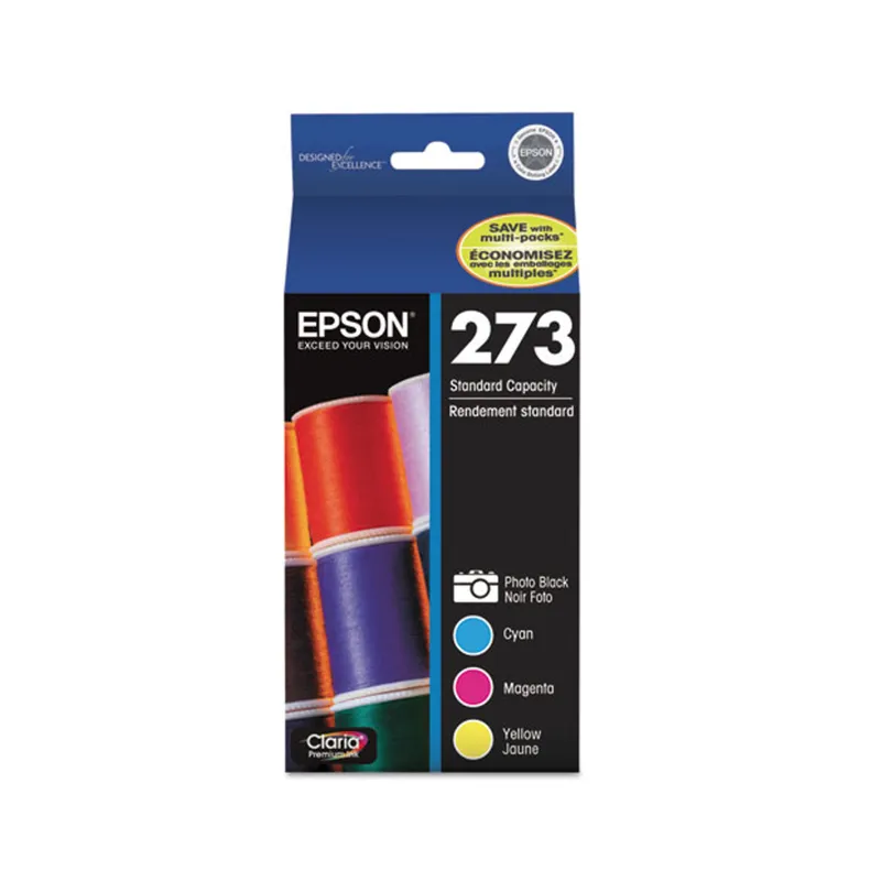 [Original] Epson® T273520-S Claria® Ink Cartridge - Photo Black, Cyan, Magenta, Yellow