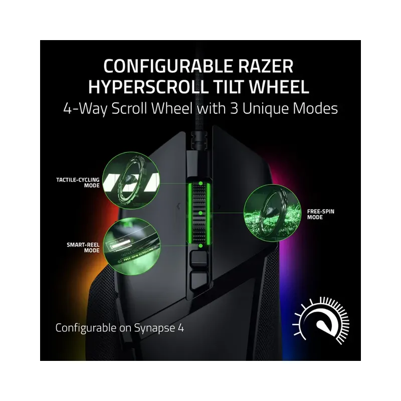 Razer - Basilisk V3 Optical Gaming Mouse, Wired - (Brand New) - view 6