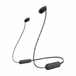 Sony WI-C100 Wireless in-Ear Bluetooth Headphones with Built-in Microphone, Black - Brand New