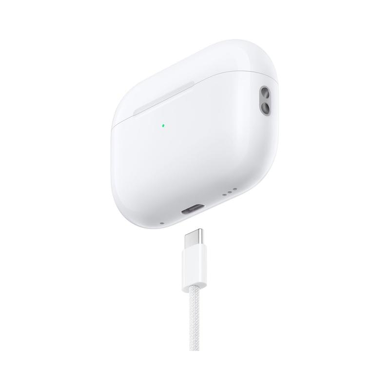 Apple AirPods Pro 2 Type-C (2nd generation) Noise Cancelling True Wireless Earbuds with USB-C MagSafe Charging Case | Brand.