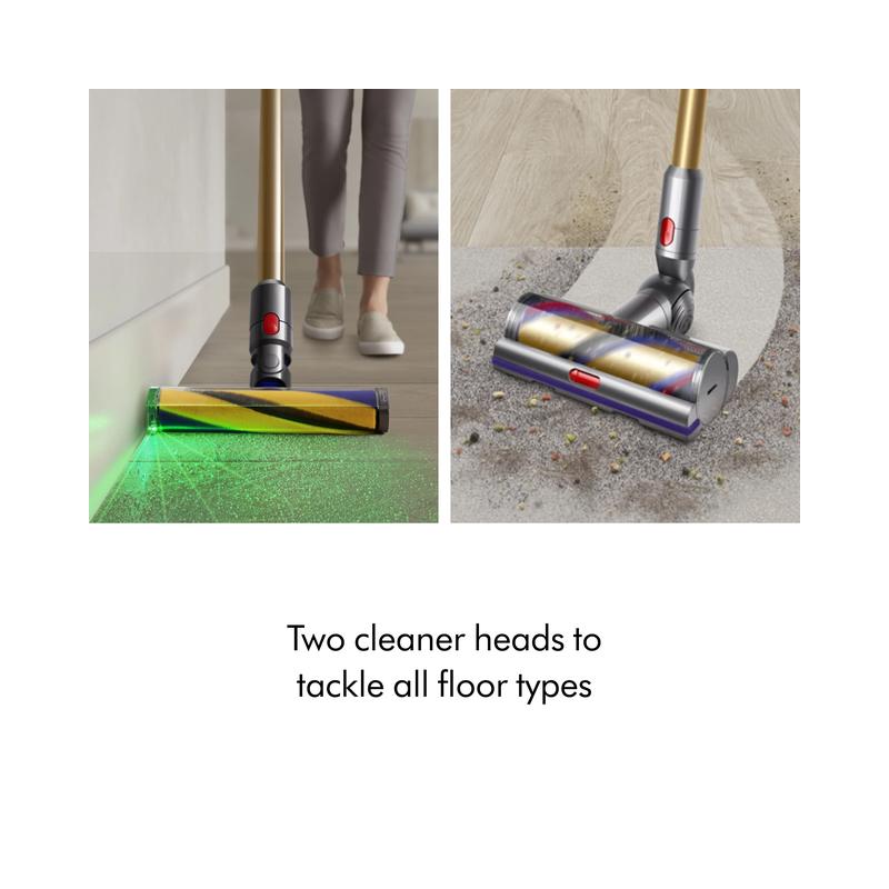Dyson V15 Detect Absolute Cordless Vacuum (Gold/Iron) - Open Box - view 5