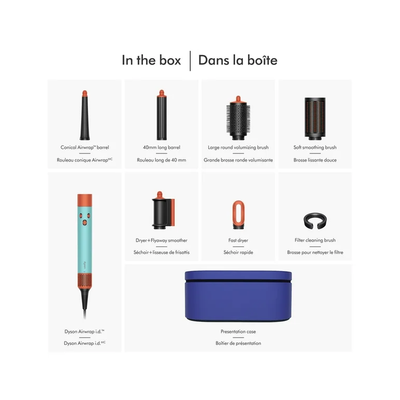 Dyson Airwrap i.d. Multi-Styler and Dryer- Curly Coily Ceramic Patina/Topaz ( Brand New) - view 8