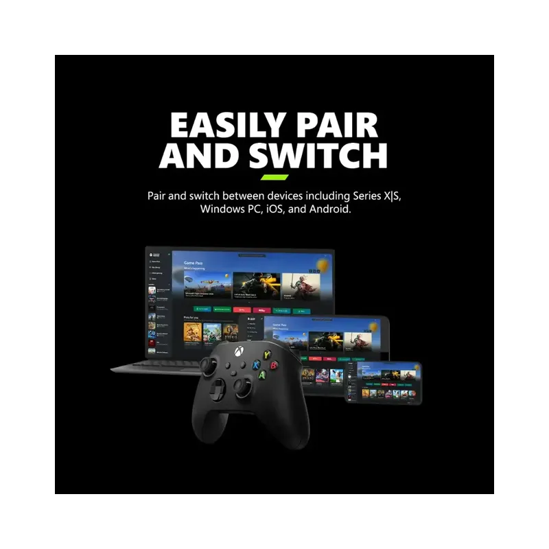 Microsoft - Xbox Wireless Controller for Xbox Series X, Xbox Series S, Xbox One, PCs, and Cloud-Enabled Devices (Brand New).