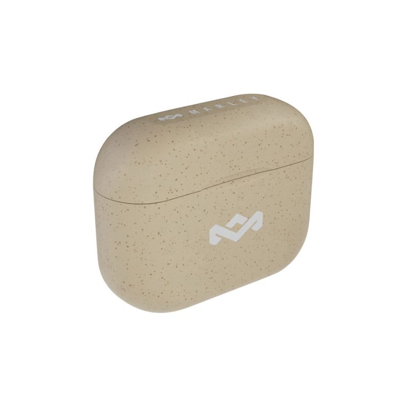 House of Marley Little Bird True Wireless Earbuds, Touch Controls, Built-in Mic, 24 Hours Playtime with Case, USB-C Quick.