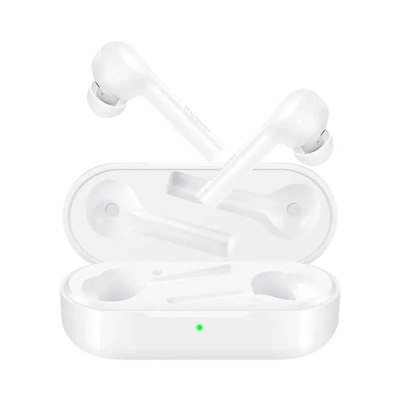 HUAWEI FreeBuds Lite Earphones, True Wireless Stereo Bluetooth Earbuds - (Ceramic White) - Open Box