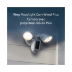 Ring Floodlight Cam Wired Pro with motion-activated 1080p HD video, White (Brand New) - view 3