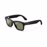 RayBan Meta Wayfarer Glasses (Gen1), Shiny Black/G15 Green (Open Box) - view 2