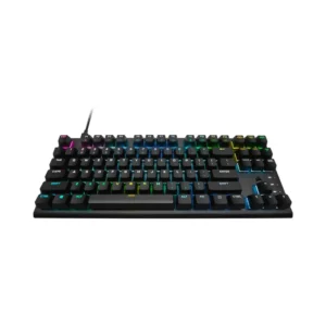 CORSAIR K60 RGB TKL RGB Tenkeyless Optical-Mechanical Wired Gaming Keyboard - OPX Switches - Black (Brand New)
