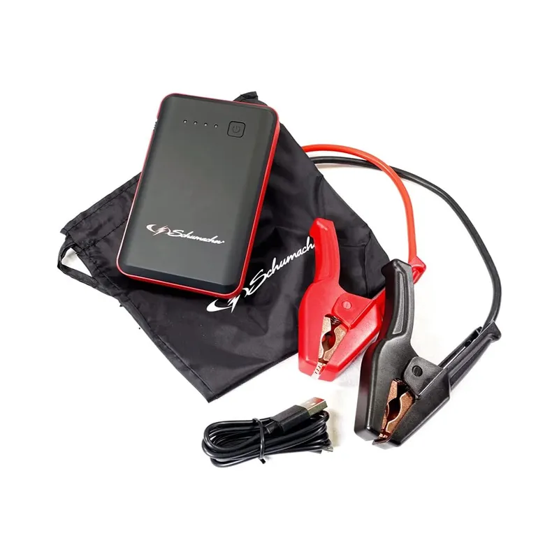 Schumacher SL1338 400 Amp 12V Rechargeable Lithium Jump Starter Starts 4.0L (Everyday Jump Starting Built 4 Power) - Brand.